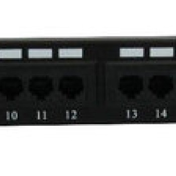 Panel de Parcheo Nexxt Cat5e 24 Puertos para Redes Ethernet - Modelo AW190NXT06