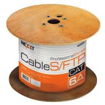 Bobina de Cable Nexxt Cat6a 305m 23 AWG Gris NAB-UTP6AGR Bobina de Cable Nexxt Cat6a 305m 23 AWG Gris NAB-UTP6AGR
