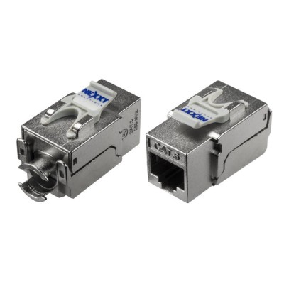 Jack Blindado Nexxt - Cat6 - RJ-45 - Plata - PCGKJC6TYRJSL