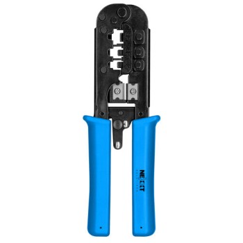 Pinza Ponchadora Nexxt - RJ-11 - RJ-12 - RJ-45 - Negro/Azul - PTKCTR3RTST3S