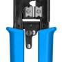 Pinza Ponchadora Nexxt - RJ-11 - RJ-12 - RJ-45 - Negro/Azul - PTKCTR3RTST3S