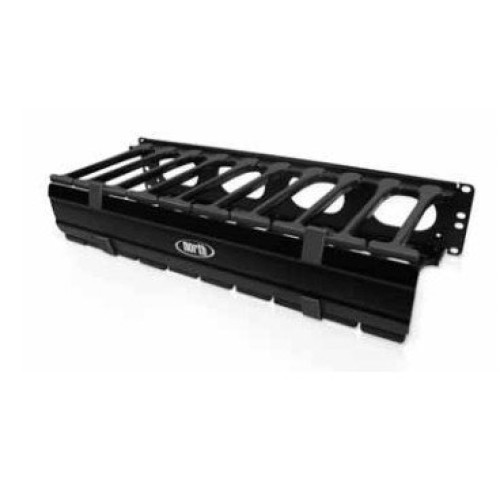 Organizador de Cables North System 19 pulgadas 2U Horizontal Modelo NORTH-OH2US