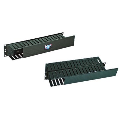 Organizador de Cables North System - 19" - 1U - Horizontal - NORTH105-BKL