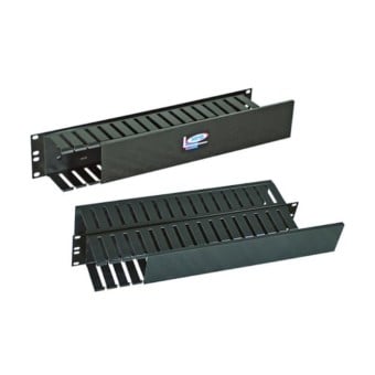 Organizador de Cables North System 19 pulgadas 2U Horizontal - Modelo NORTH109-BKL Organizador de Cables North System 19 pulgadas 2U Horizontal - Modelo NORTH109-BKL