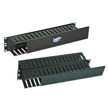 Organizador de Cables North System 19" 2U Horizontal - Modelo NORTH109-BKL Organizador de Cables North System 19" 2U Horizontal - Modelo NORTH109-BKL