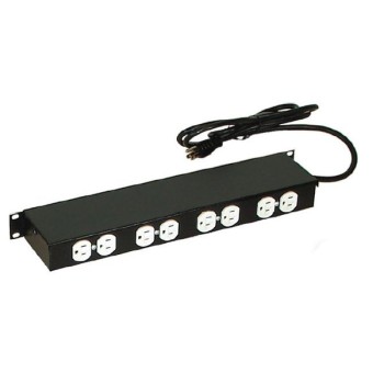 PDU North System NORTH611-BKT - Barra - 8 Contactos - 19x1u - NORTH611-BKT