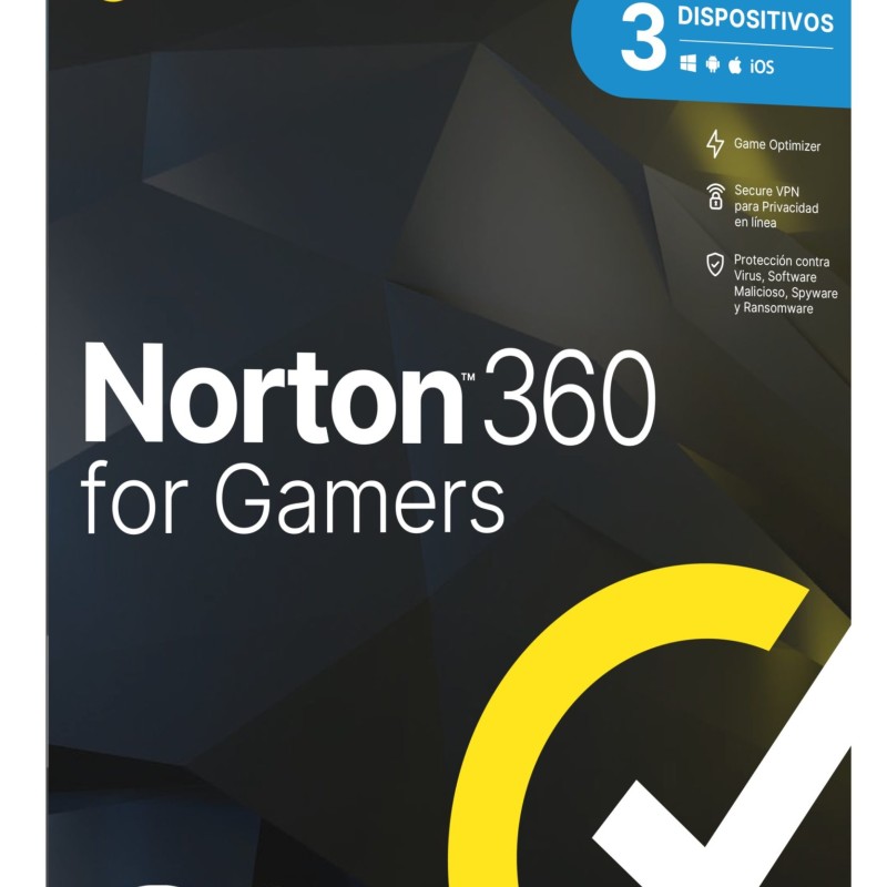 Antivirus Norton 360 For Gamers - 3 Dispositivos - 1 Año - 21415299