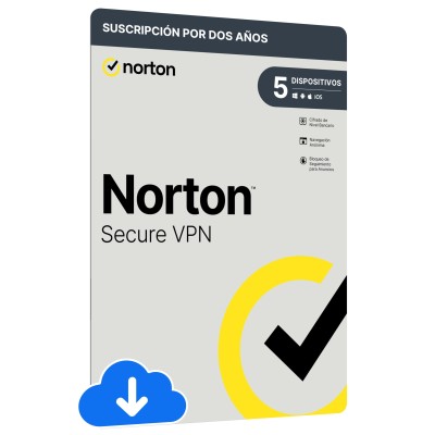 Antivirus Norton Wi-Fi VPN Privacidad Segura - 5 Dispositivos - 2 Años - 21416055