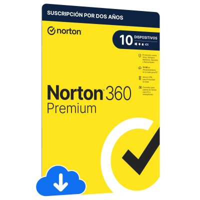 Antivirus Norton 360 Premium - 10 Dispositivos - 2 Años - 21416067