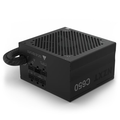 Fuente de Poder NZXT C650 - 650W - ATX - 24-pin - 6 SATA - 80 PLUS Bronze - PA-6B1BB-US