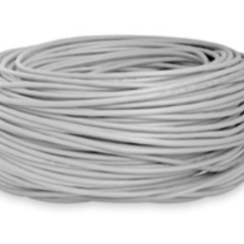 Bobina de Cable de Red BRobotix Cat6 UTP 100 Metros Gris Modelo 62410