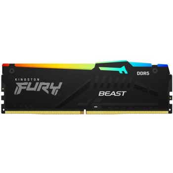 Memoria RAM Kingston FURY Beast - DDR5 - 16GB - 5200MHz - DIMM - Para PC - KF552C40BBA-16