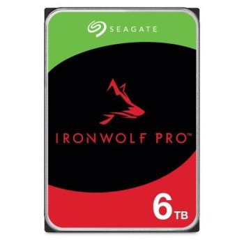 Disco Duro Seagate IronWolf Pro - 3.5" - 6TB - SATA 3 - Para NAS - ST6000NT001