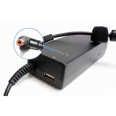 Adaptador para Computadora Portatil 20V/4.5A C/Blister + USB Marca OvalTech - OTAC-E78
