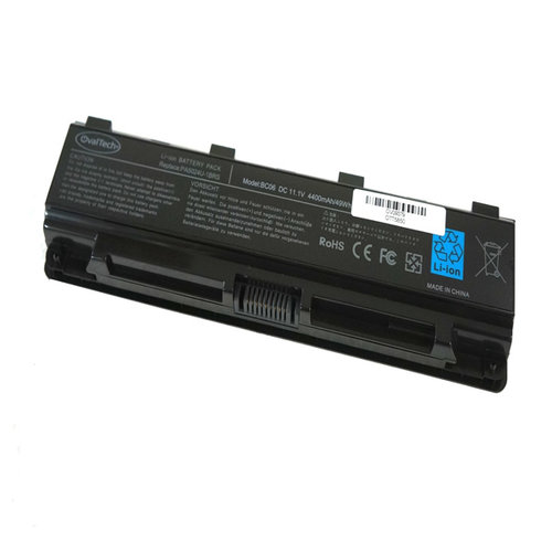 Batería Ovaltech OTT5850 para Laptop Toshiba Satellite C845, P875, L875 - 6 Celdas, Negro