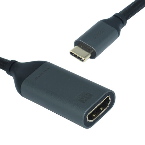 Adaptador OvalTech USB-C a HDMI 4K/60Hz Negro OVCP-HDMI