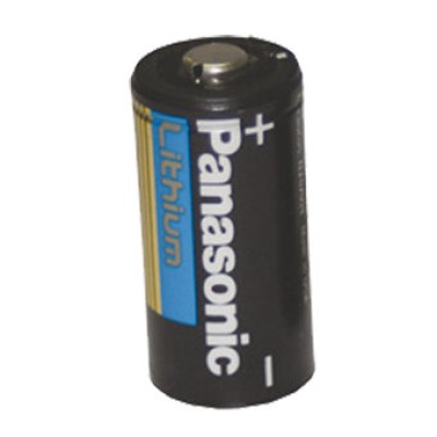 Batería Panasonic CR123AP - 3V - 1550 mAh - Para Transmisores de Alarma Inalámbricos - CR123AP