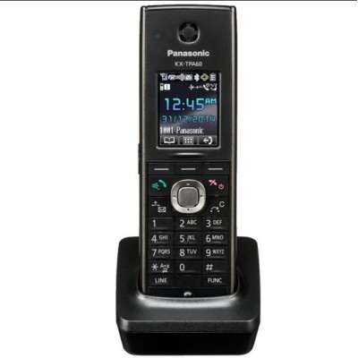 Teléfono IP Panasonic KX-TPA60B - Inalámbrico - Altavoz - Retroiluminado - para TGP600 - KX-TPA60B