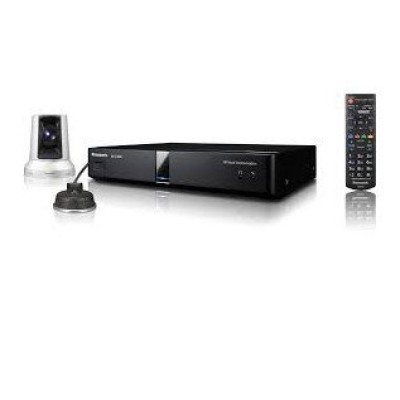 Equipo de Videoconferencia Panasonic - Full HD - Solucion Punto a Punto - Para 1 Monitor - Solo Soporta MIC Analógico - KX-VC1000
