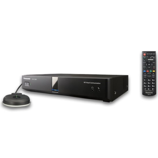 Videoconferencia Codec Panasonic KX-VC1300  para 4 Participantes, Full HD, Doble Monitor - KX-VC1300