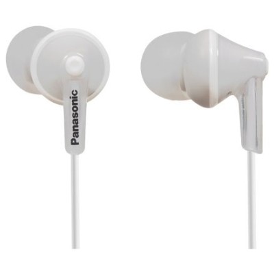 Auriculares Panasonic RP-HJE125PPW - 3.5mm - 1,1 M - Blanco - RP-HJE125PPW