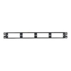 Panel de Parcheo Panduit 24 Puertos Negro Rack 19" Modelo CFAPPBL1