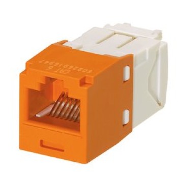 Jack Panduit - Cat6 - RJ-45 - Naranja - CJ688TGOR