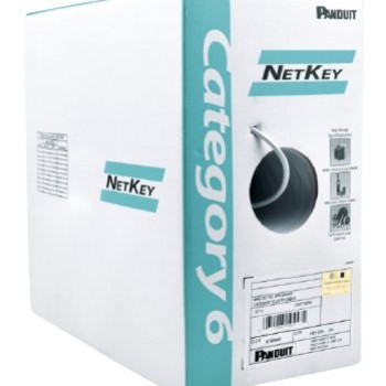 Bobina Panduit - Cat6 - 305M - 24 AWG - Gris - NUC6C04IG-FE Bobina Panduit - Cat6 - 305M - 24 AWG - Gris - NUC6C04IG-FE