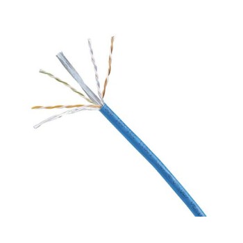 Bobina Panduit - Cat6 - 305M - 24 AWG - Azul - NUR6C04BU-C