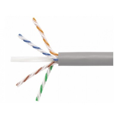 Bobina Panduit NUR6C04IG-C - UTP - 305m - Netkey - Cat6 - 24AWG - Gris Claro - NUR6C04IG-C