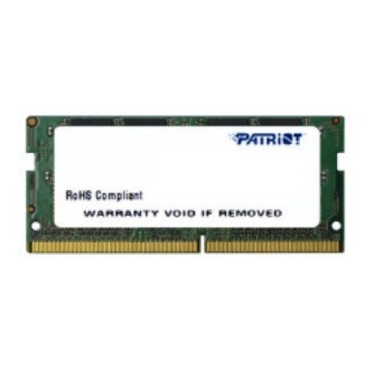 Memoria RAM PATRIOT Signature Line - DDR4 - 4GB - 2400MHz - SO-DIMM - Para Laptop - PSD44G240081S