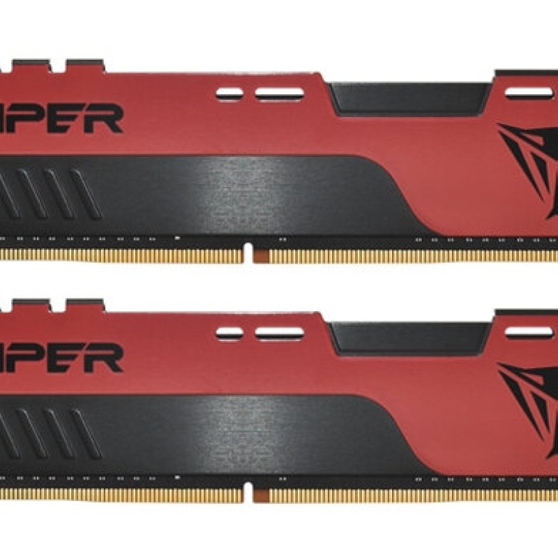 Memoria RAM PATRIOT Viper Elite II - DDR4 - 16GB (2x 8GB) - 2666MHz - DIMM - para PC - PVE2416G266C6K