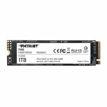 SSD Patriot P300 M.2 1TB PCIe 3.0 - P300P1TBM28