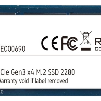 SSD Patriot P300 M.2 256GB PCIe 3.0 NVMe - P300P256GM28