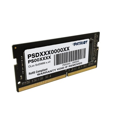 Memoria RAM PATRIOT SIGNATURE Line - DDR4 - 32GB - 2666MHz - SO-DIMM - Para Laptop - PSD432G26662S