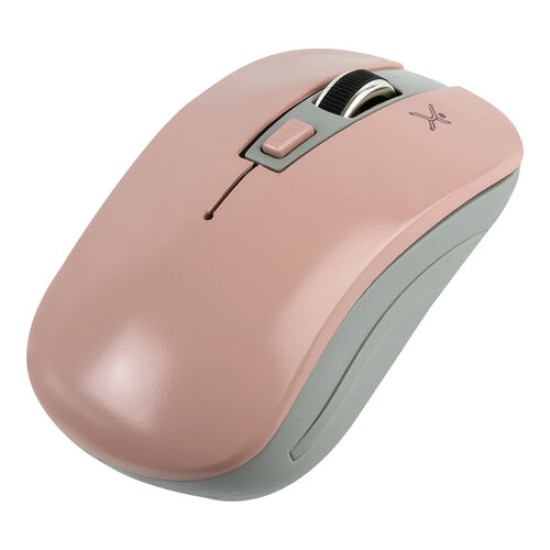 Mouse Perfect Choice Essentials - Inalámbrico - USB - Rosa - PC-045090