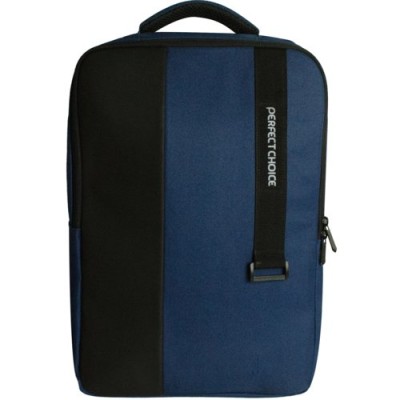 Mochila Perfect Choice Classy - 15.6" - Negro con Azul - PC-083986