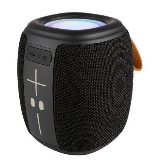 Bocina Portátil Perfect Choice Novel Drum - Bluetooth - Negro - PC-113119