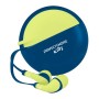 Auriculares Perfect Choice Bubble Gum - Alámbricos - 3.5mm - Micrófono  - 1.2 Mts - Azul - PC-116509