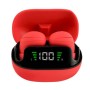 Auriculares Perfect Choice Tiny-Beats- Inalámbricos - Micrófono - Rojo - PC-117087