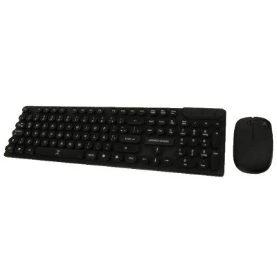 Kit Teclado y Mouse Perfect Choice - Inalámbrico - 1,000 DPI - Negro - PC-201052