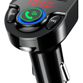 Transmisor Bluetooth Perfect Choice con 2 Puertos USB y Pantalla - Modelo PC-331148