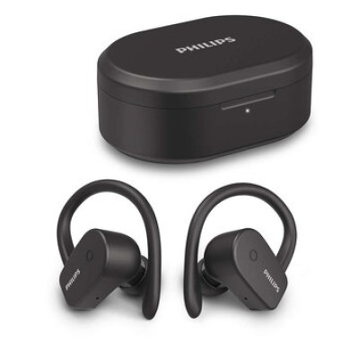 Auriculares Philips TAA5205BK/00 - Inalámbricos - Micrófono - Negro - TAA5205BK/00