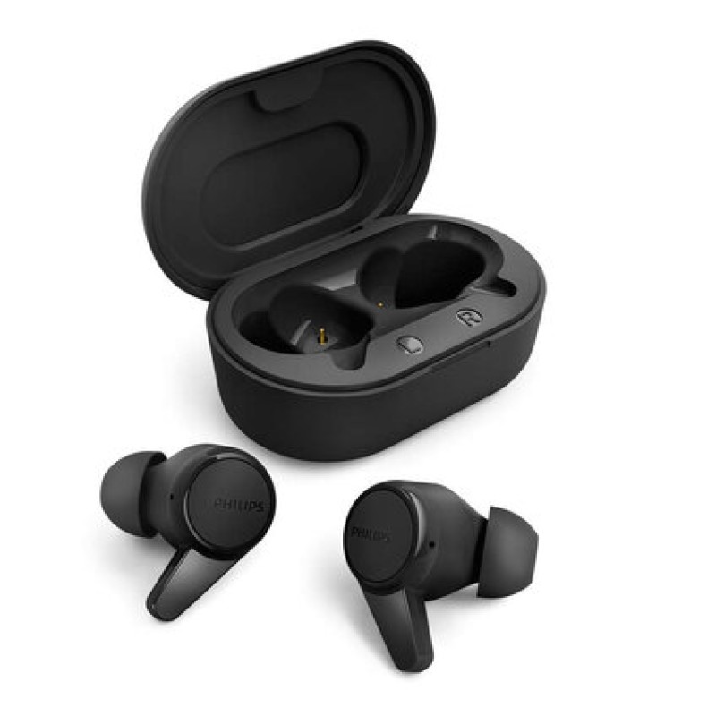 Auriculares Philips TAT1207BK - Inalámbrico - Bluetooth - Negro - TAT1207BK/00