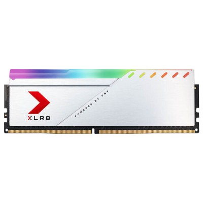 Memoria RAM PNY XLR8 Gaming EPIC-X RGB - DDR4 - 8GB - 3200MHz - UDIMM - Para PC - Plata - MD8GSD4320016XSRGB