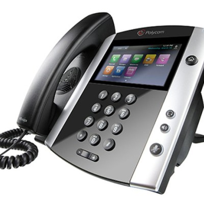 Teléfono IP Polycom VVX 601 - 16 Líneas - 4.3" - Touch - RJ-45 - Bluetooth - POE - Negro - 2200-48600-025