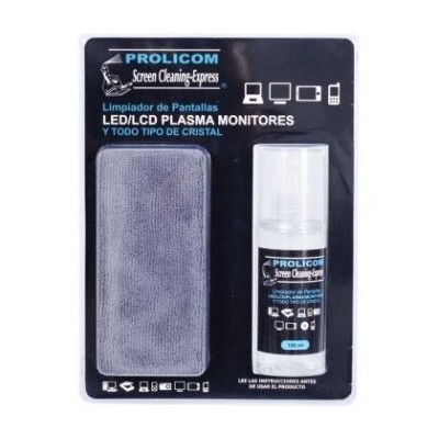 Limpiador Prolicom 367608 - 150ml - Para Pantallas LED, LCD y Monitores - 367608