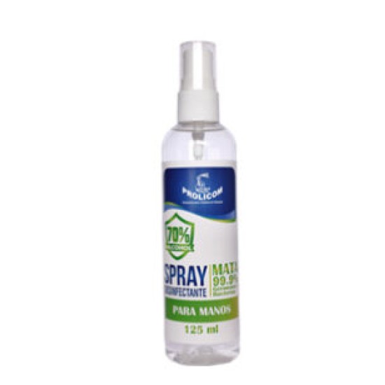 Spray Prolicom 367882 - Desinfectante para Manos - Con Aroma - 125 ml - 367882
