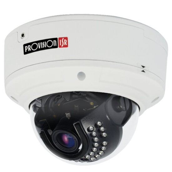 Cámara IP Provision-ISR DAI+280IP5MVF+ - 8MP - Domo - Lente Motorizado 3mm a 11mm - IR 25M - Nocturna - Exterior - DAI+280IP5MVF+