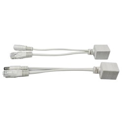 Transmisor y Receptor Ethernet Provision-ISR DCoE-01 - Hasta 50m - Corriente Directa